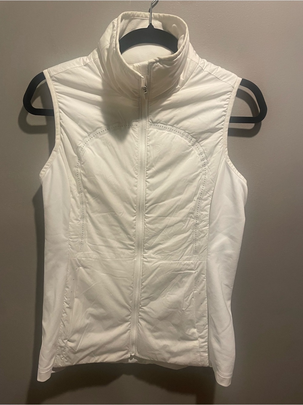 lululemon athletica White Quilted Stretch Vest